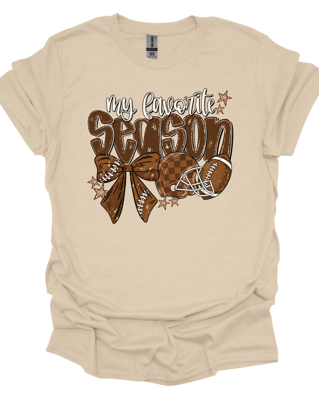My Favorite Season Football Graphic T-Shirt / Crewneck