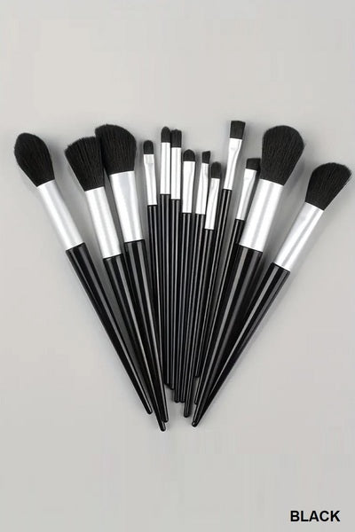 13 Piece Makeup Brush Set – Professional Cosmetic Brushes for Face & Eyes