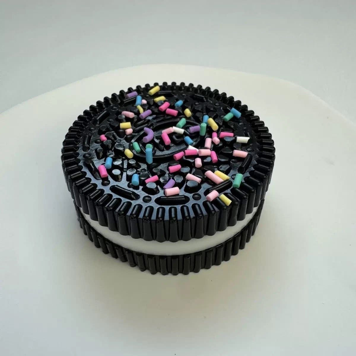 Cookie Sandwich Squishy (Realistic Sprinkle Cookie Fidget Toy) PRE-ORDER