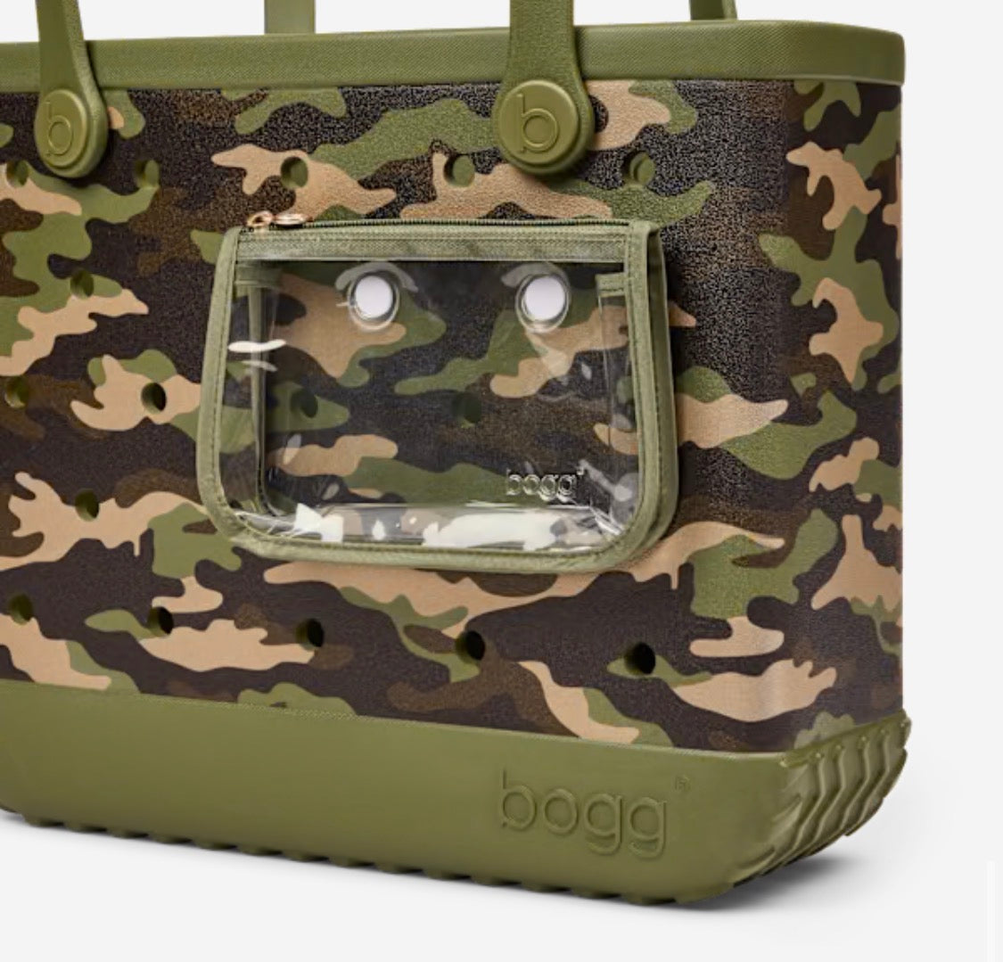 Baby Camo Bogg Bag - Olive