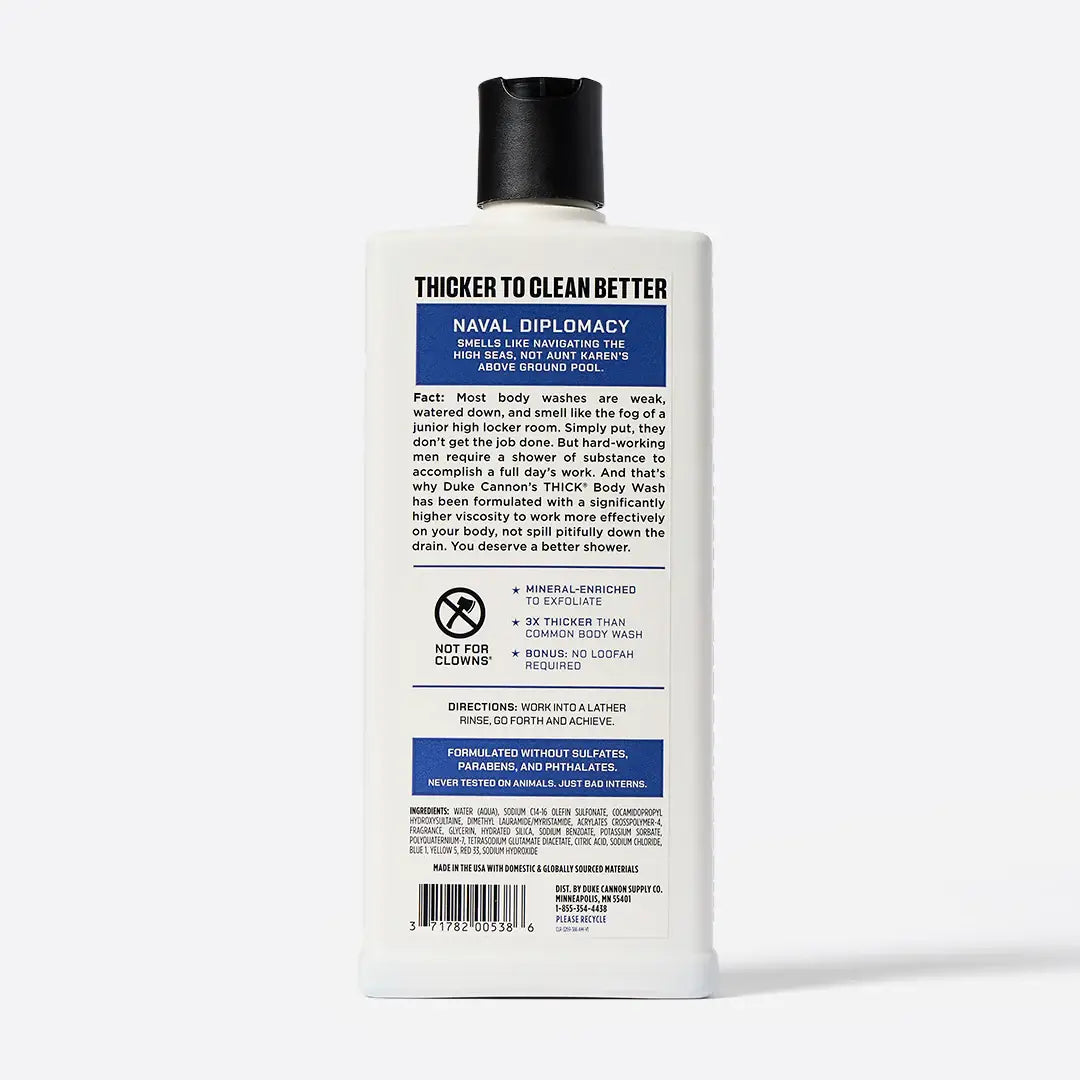 Duke Cannon THICK Body Wash - 18oz