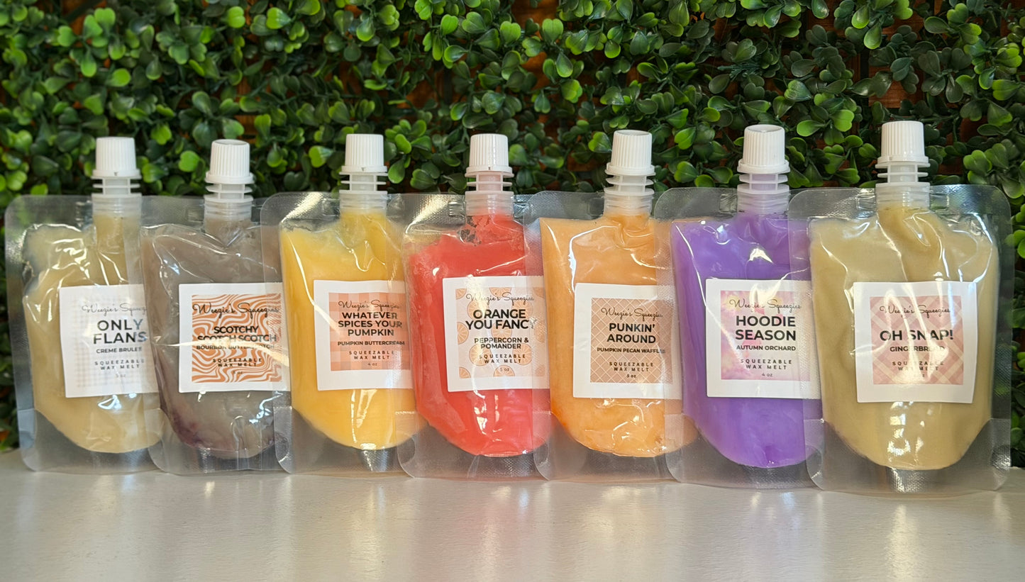 Weezies Squeezies Wax Melts - Multiple Scents