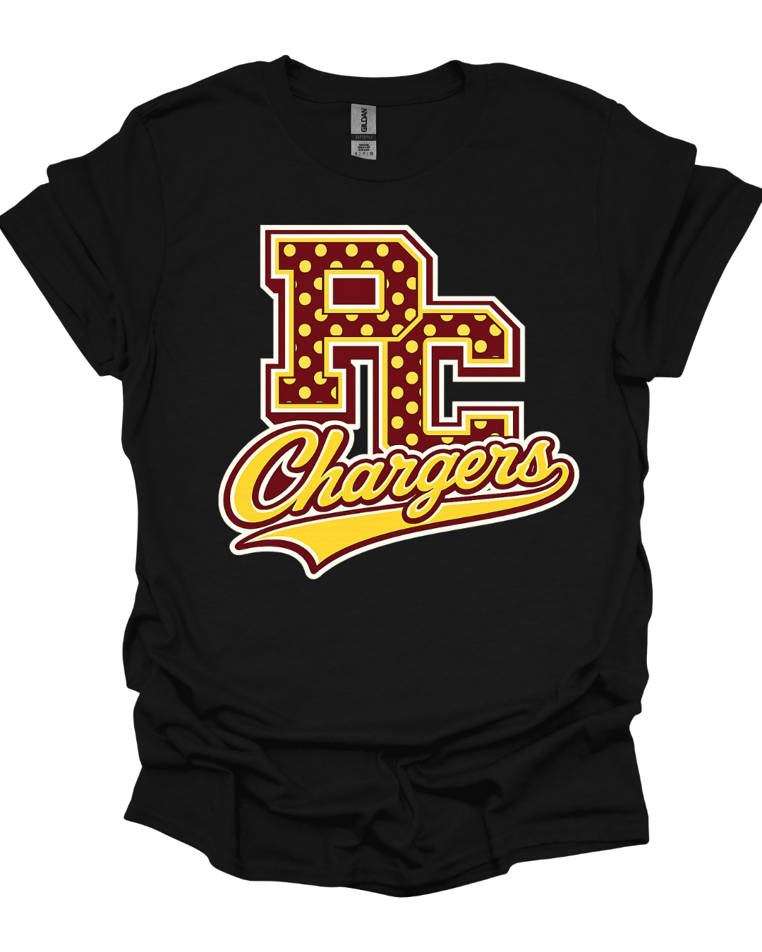 Polka Dot PC Chargers Graphic T-Shirt / Crewneck