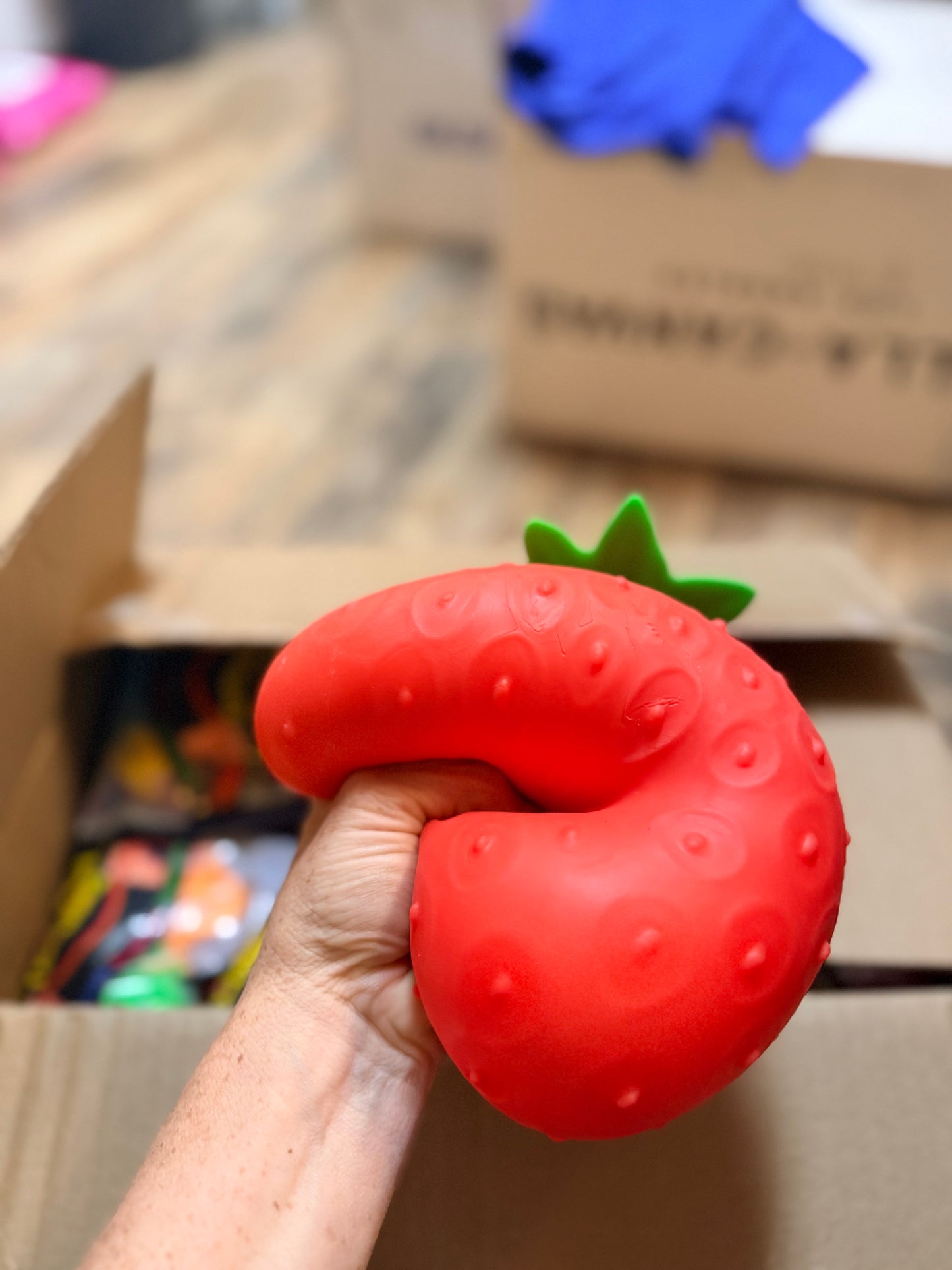 Jumbo Strawberry Squishy