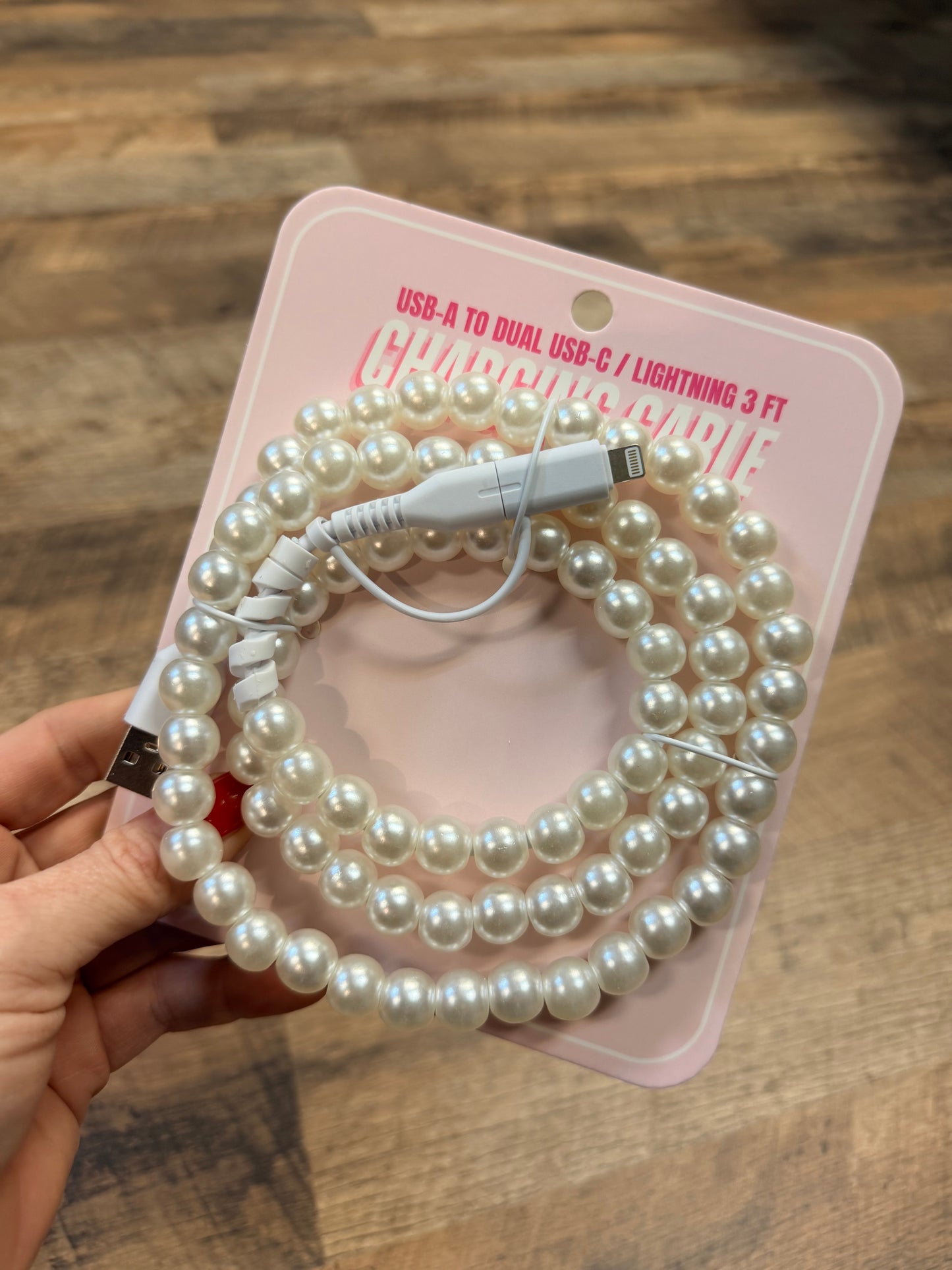 Beaded Phone Charger in 8 styles