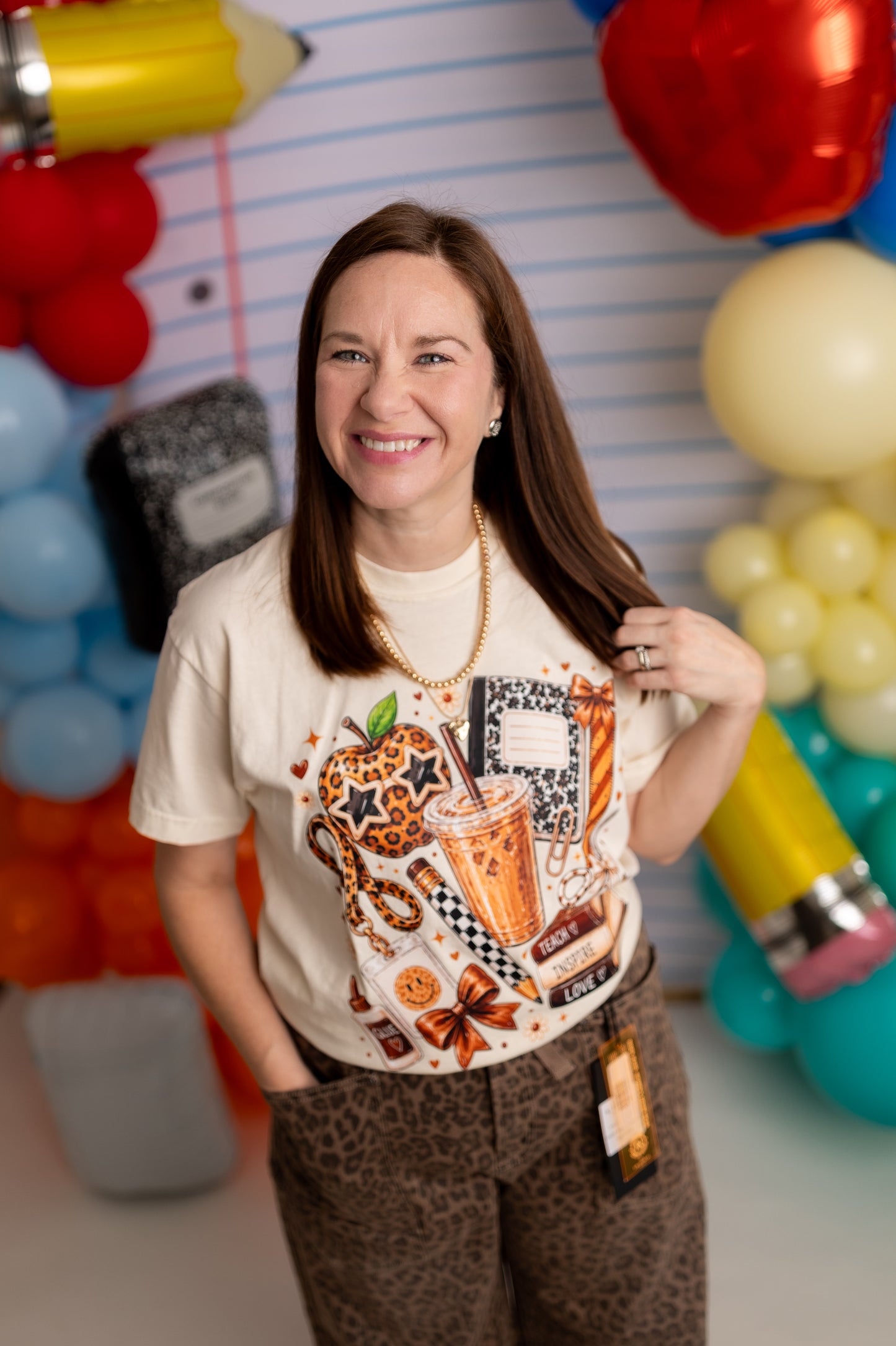 Make a Difference Teacher Graphic Tee