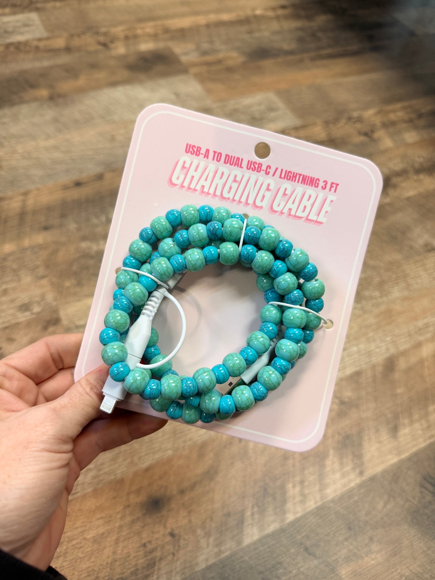 Beaded Phone Charger in 8 styles