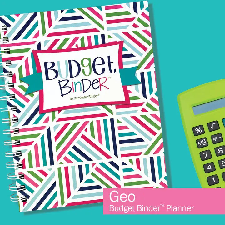 Budget Binder™ Financial Planner – 12-Month Workbook with Stickers & Money Tracking Tools