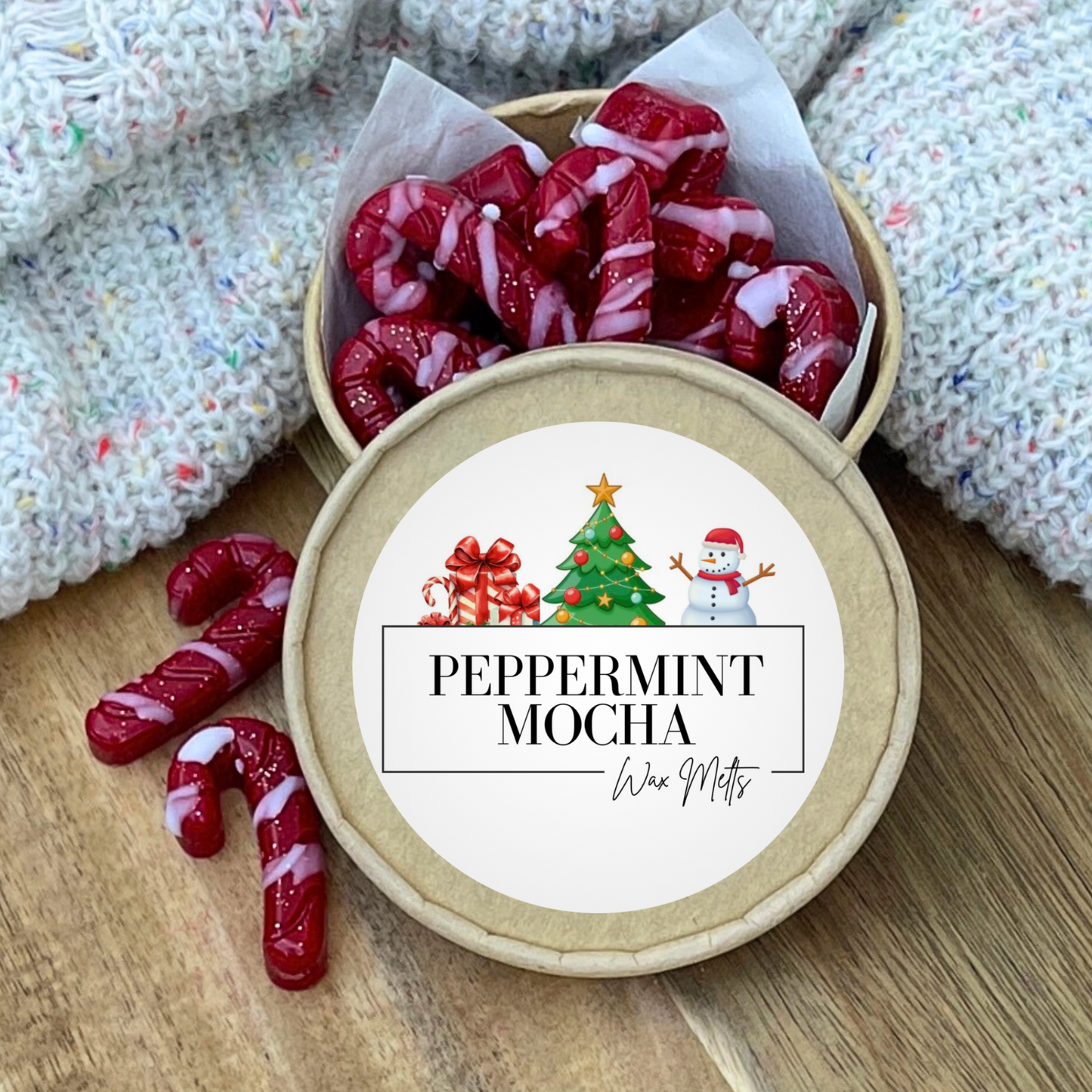 Peppermint Mocha - 2oz Soy Wax Melts 