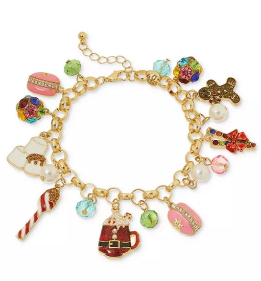 Sugar & Sparkle Charm Bracelet