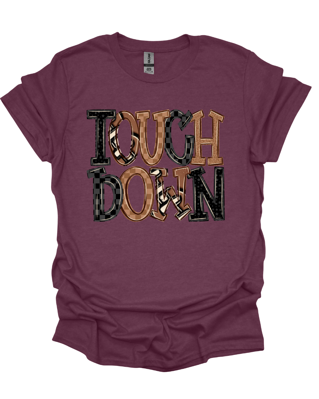 Touchdown Patchwork Graphic T-Shirt / Crewneck (Copy)