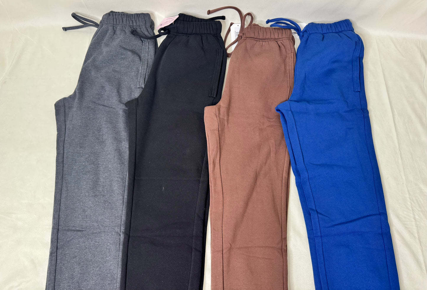 Fleece Joggers with Pockets (Four Colors)