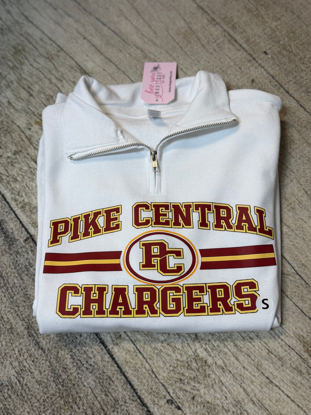 Pike Central Chargers Quarter Zip Sweatshirt | PC School Spirit Pullover