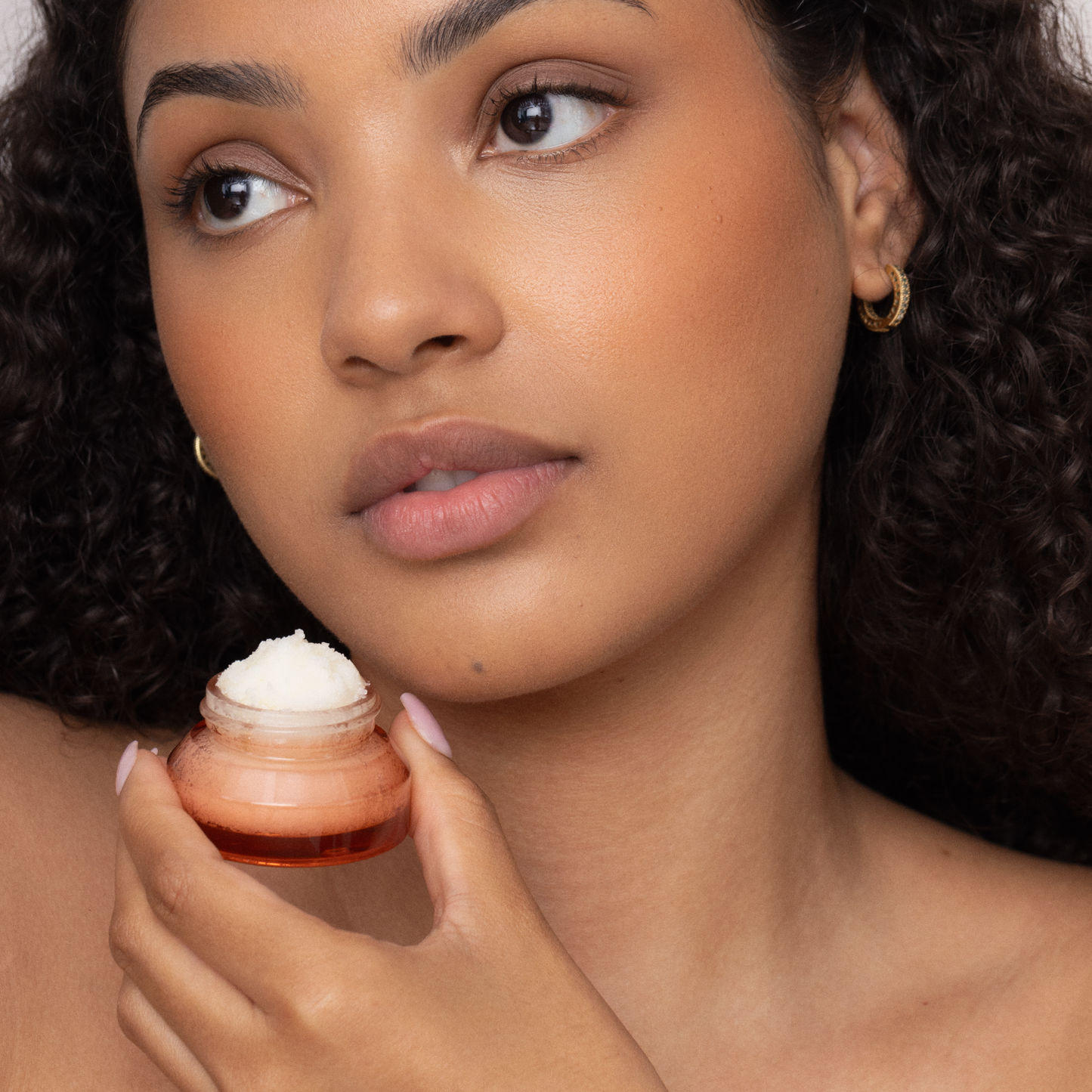 Pomegranate Peach Lip Scrub – Natural Exfoliating Sugar Scrub by Poppy & Pout