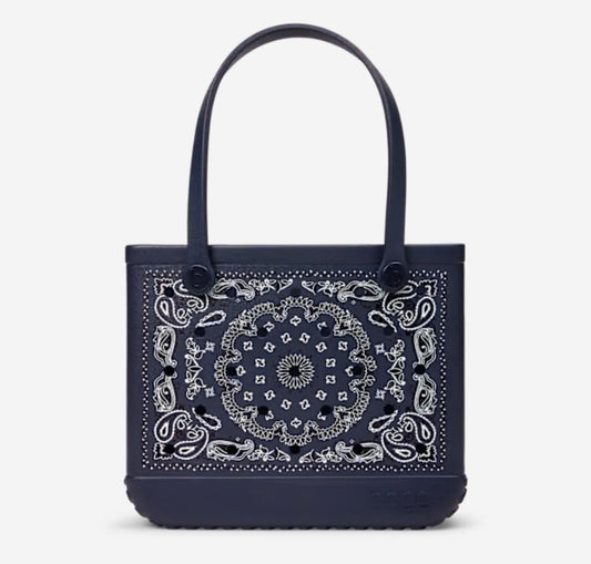 Baby Bandana Bogg Bag - Navy Me Crazy