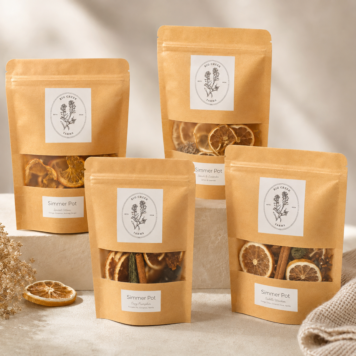 Locally Made Simmer Pot Blends
