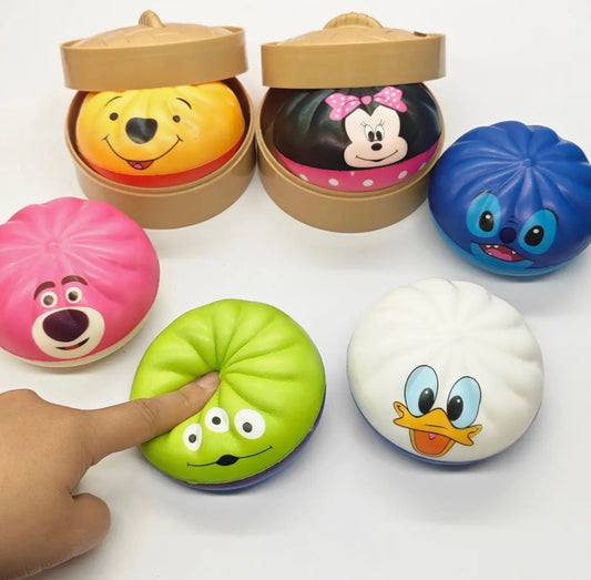 PRE-ORDER - Cartoon Character Mystery Dumpling Squishy