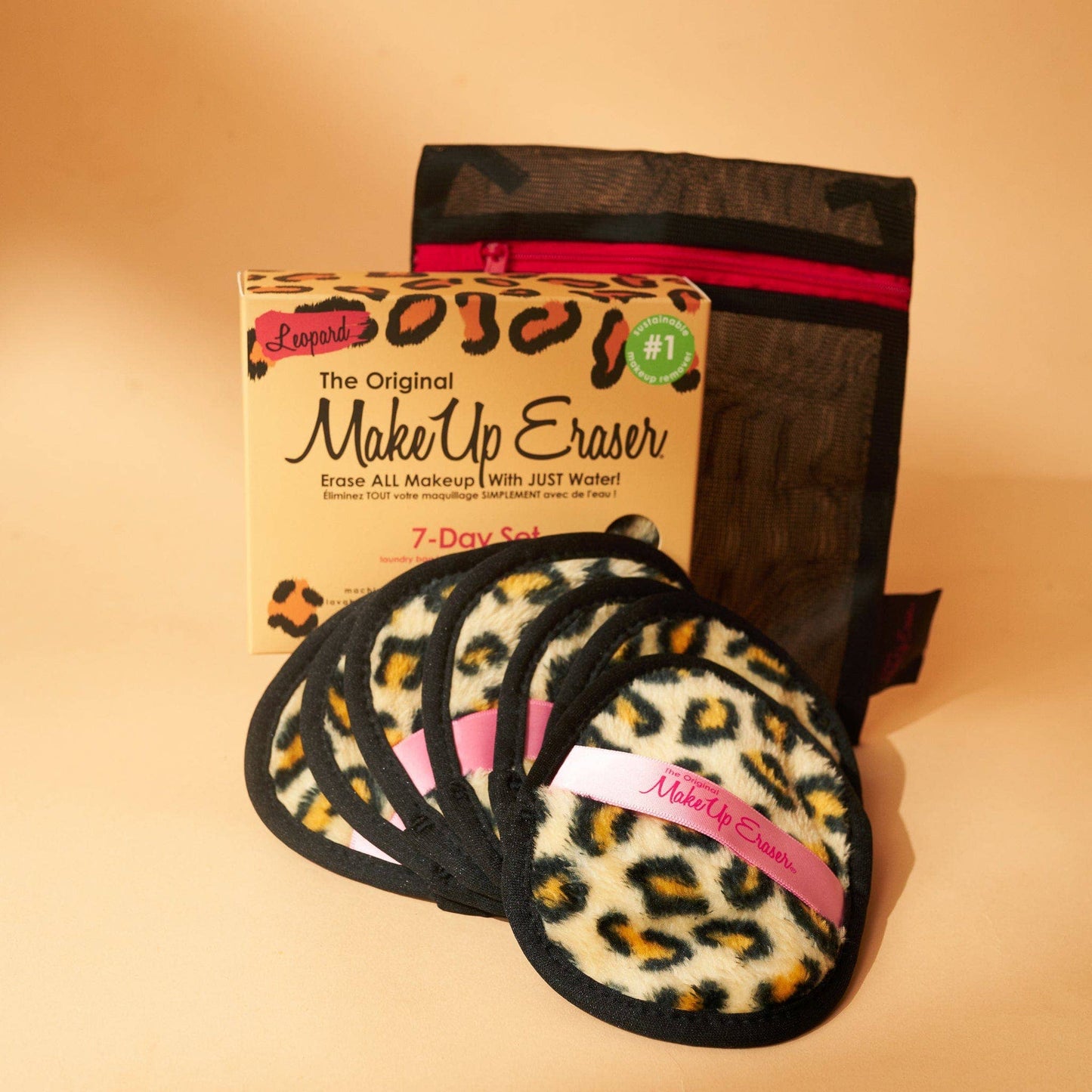 Leopard 7-Day MakeUp Eraser Set