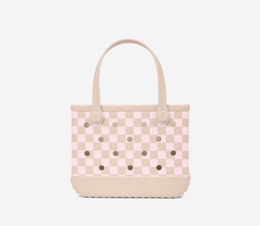 Bitty Bogg Bag - Linen/Pink Marshmallow