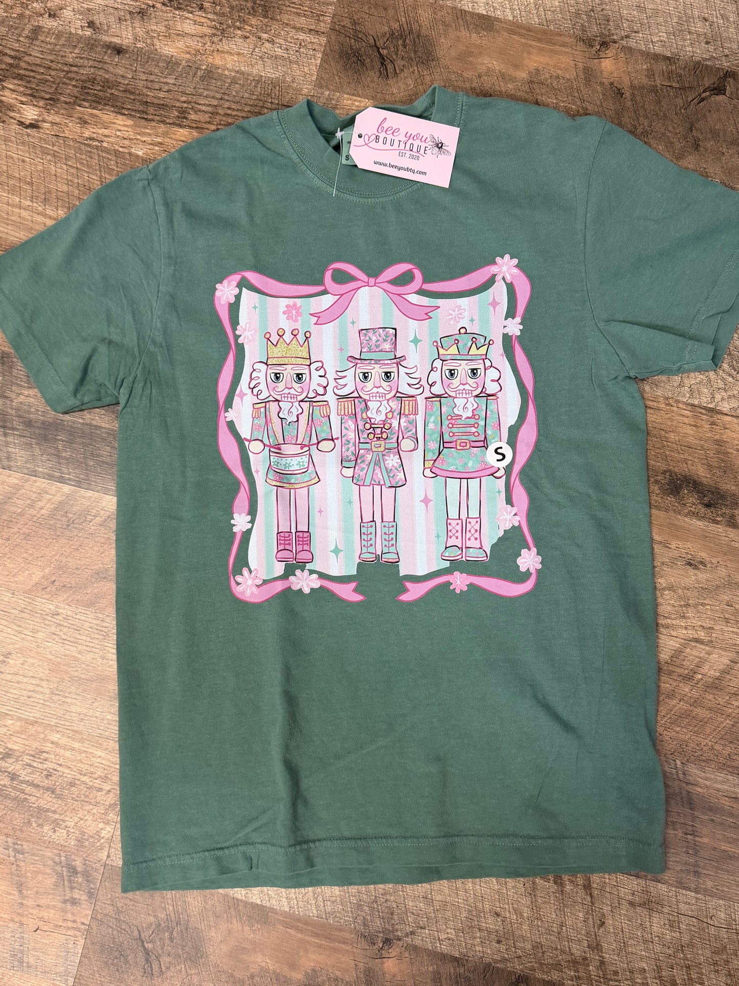 Comfort Colors Nutcracker Trio T-Shirt – Festive Christmas Graphic Tee