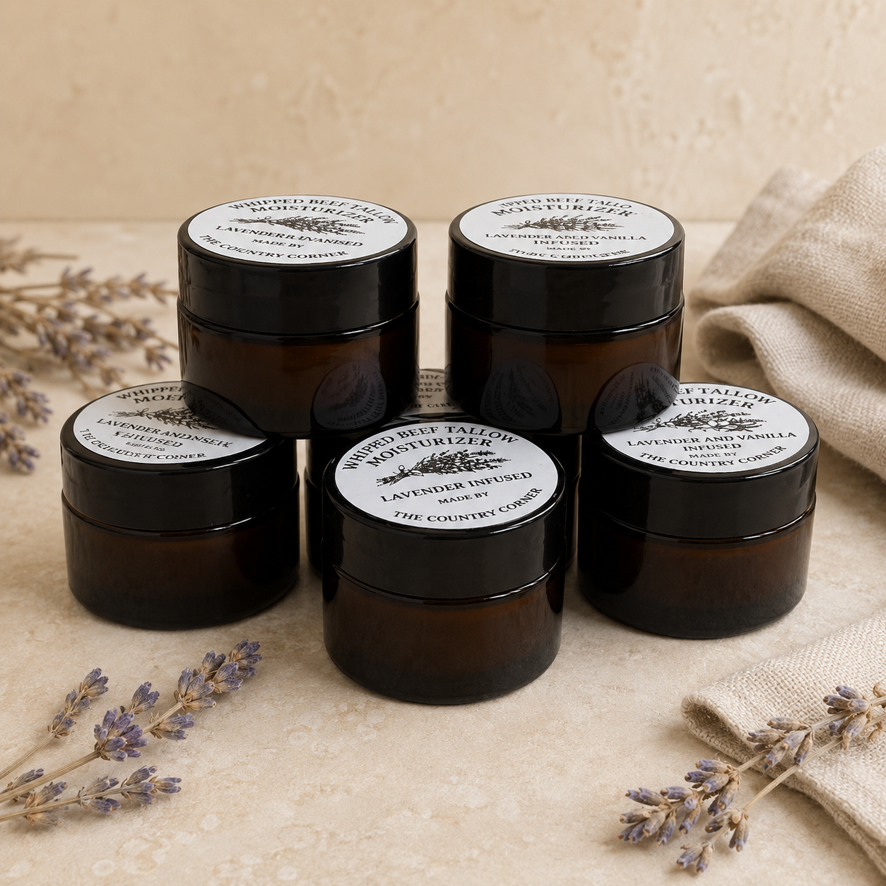 Whipped Beef Tallow Moisturizer | Natural Skincare in Multiple Scents-Small Size