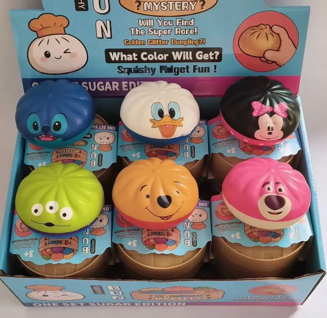 Cartoon Character Mystery Squishy