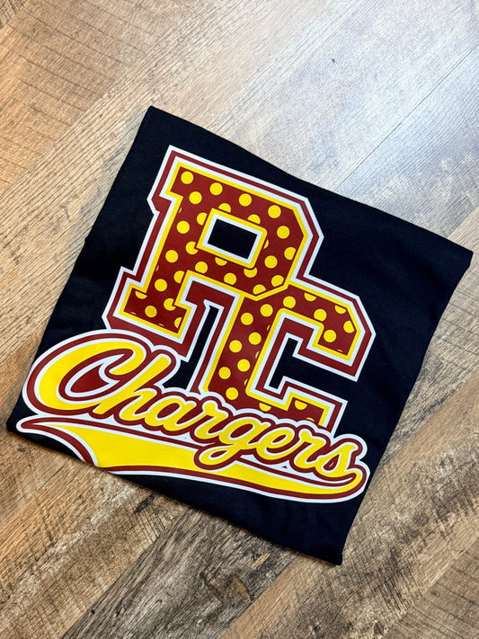 Polka Dot PC Chargers Graphic T-Shirt / Crewneck