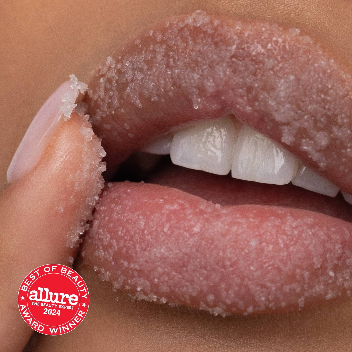 Sweet Mint Lip Scrub – Natural Sugar Exfoliator by Poppy & Pout