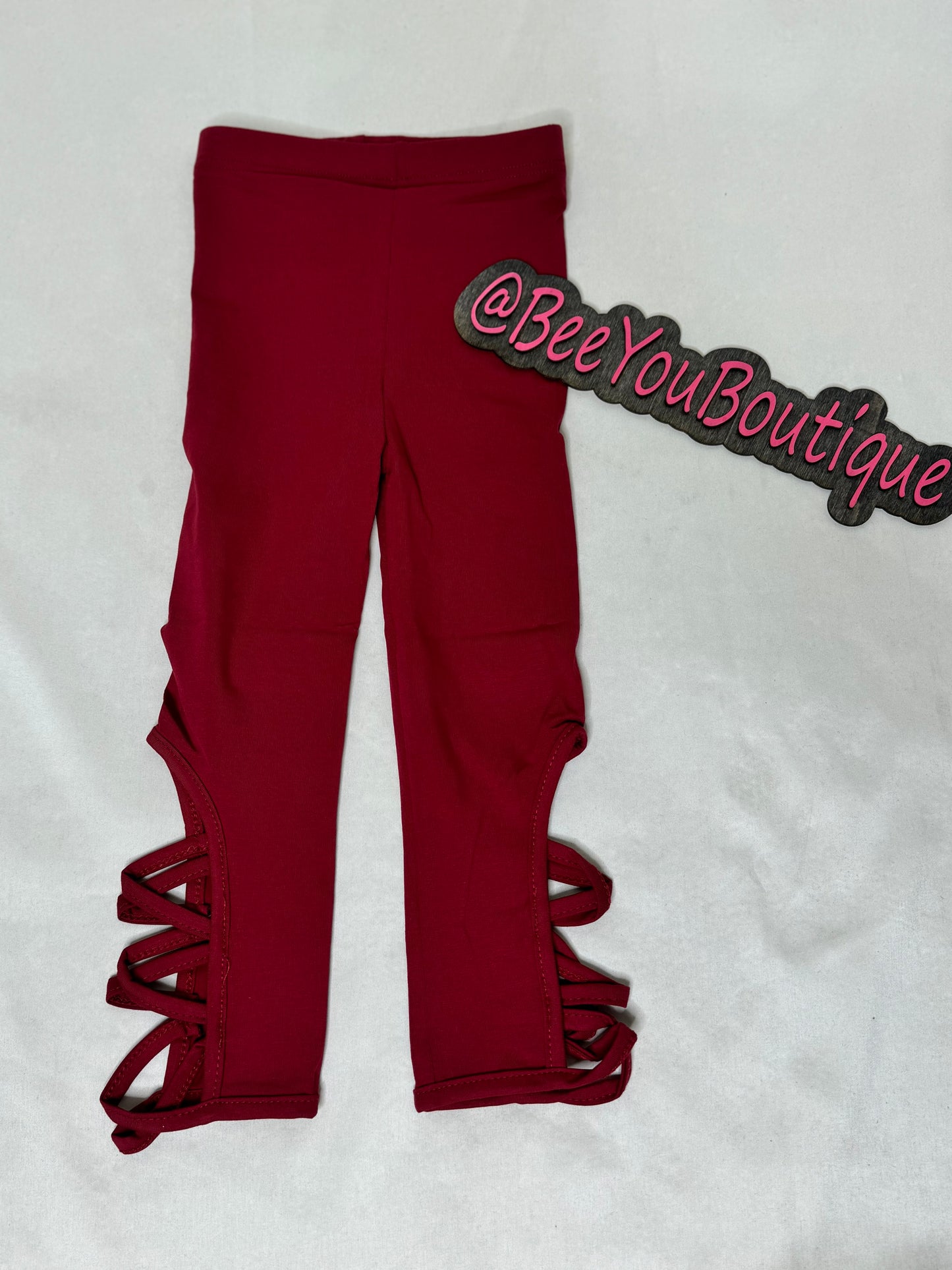 Criss Cross Leggings-Several Colors