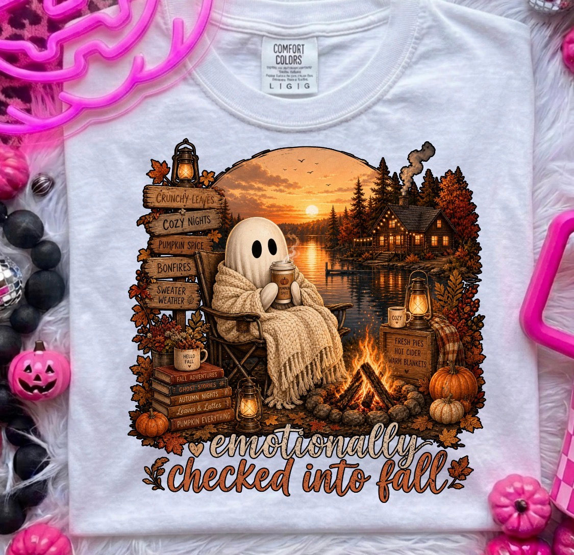 Emotionally Checked Into Fall Graphic