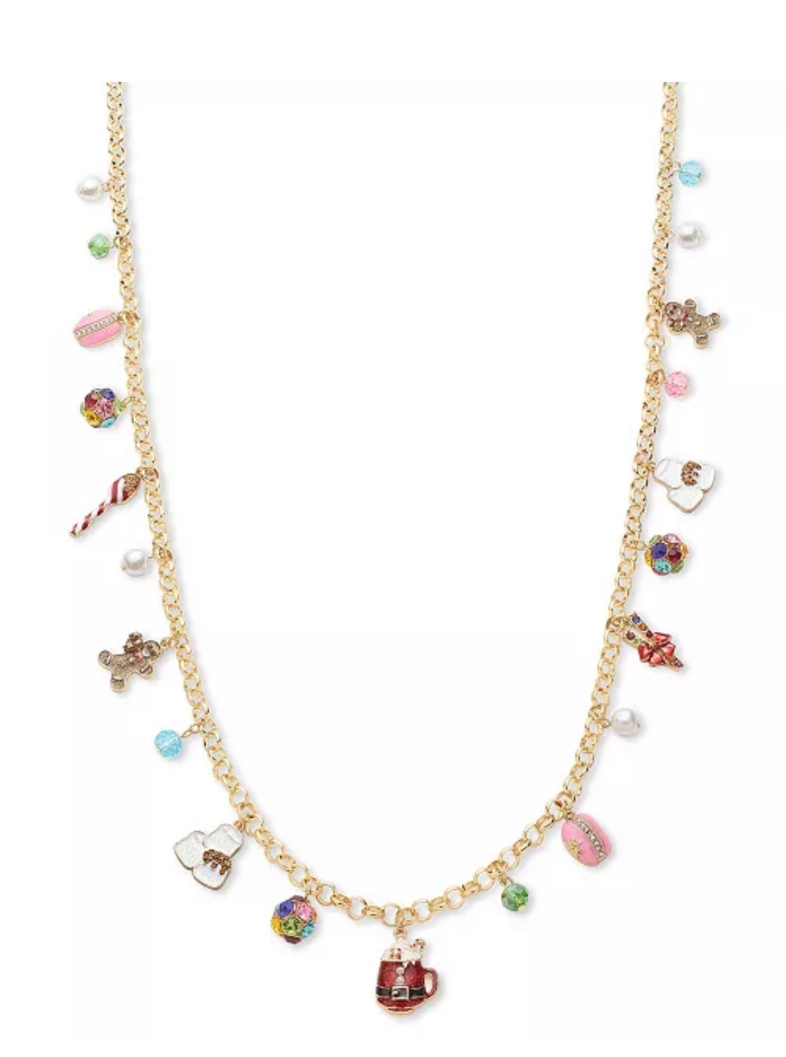 Sugar & Sparkle Holiday Necklace