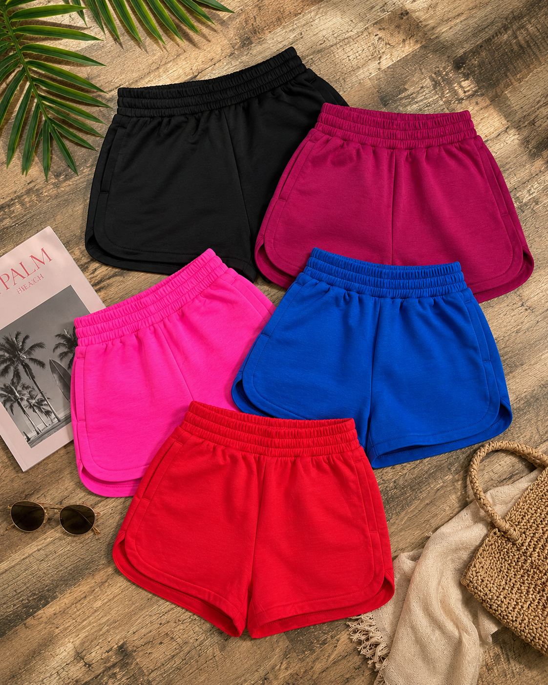 Scuba Dolphin Shorts – Elastic Waistband