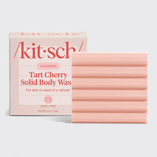 Cleansing Tart Cherry Body Wash Bar – Refreshing, Hydrating Daily Shower Gel