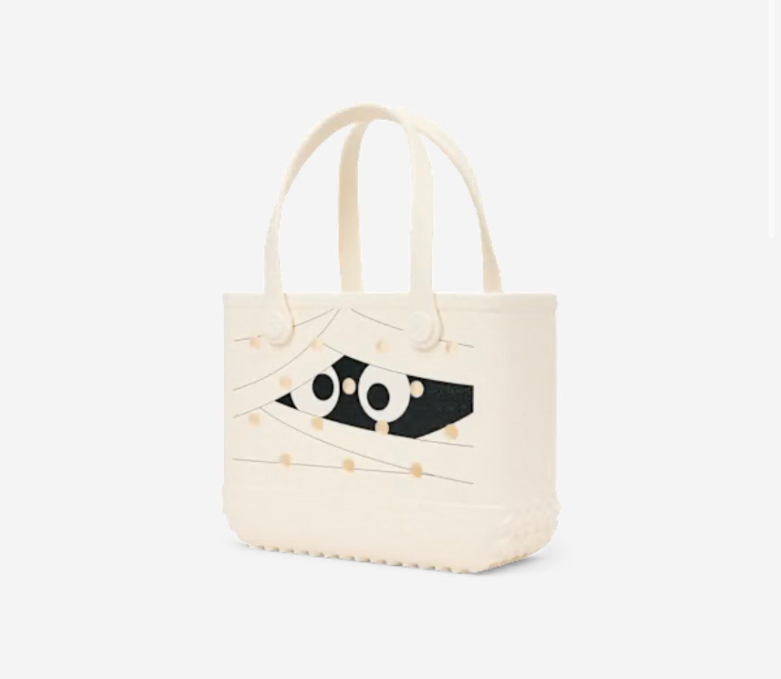 Bitty Mummy Dearest Bogg Bag - Coconut/Black