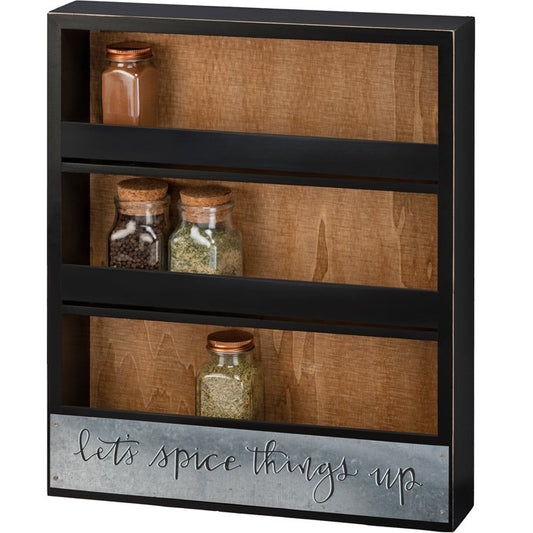 Let's Spice Things Up Spice Rack