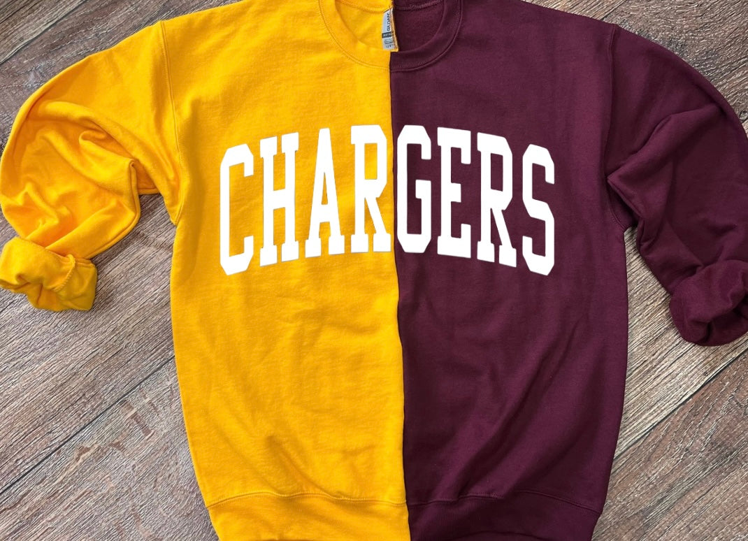 Chargers Split Sweatshirt