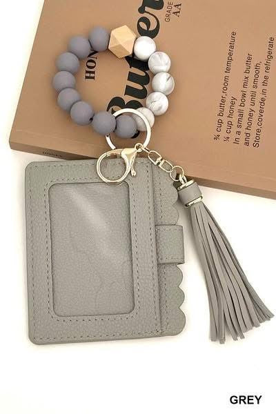 Beaded Keychain Bracelet Wallets – Stylish & Functional Wristlet for Keys and Cards