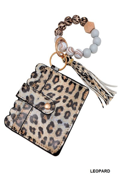 Beaded Keychain Bracelet Wallets – Stylish & Functional Wristlet for Keys and Cards