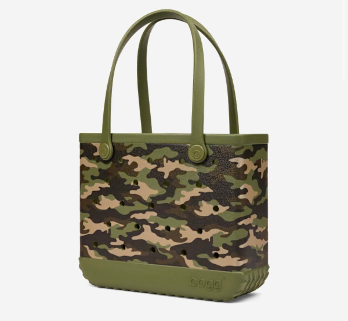 Baby Camo Bogg Bag - Olive
