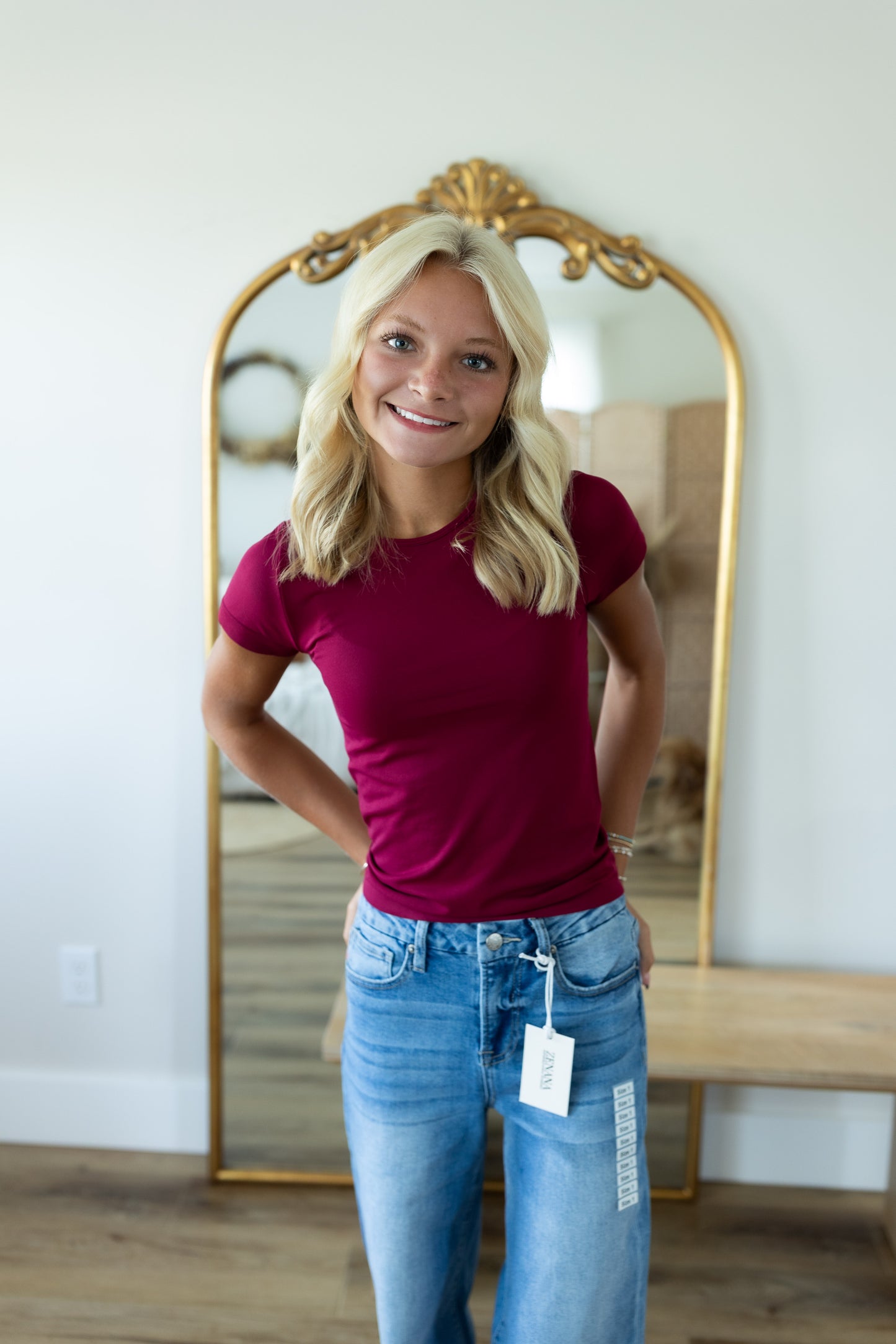 Seamless Short Sleeve Tee | Buttery Soft, Stretchy Everyday Basic