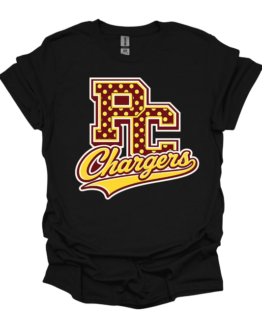 Polka Dot PC Chargers Graphic T-Shirt / Crewneck