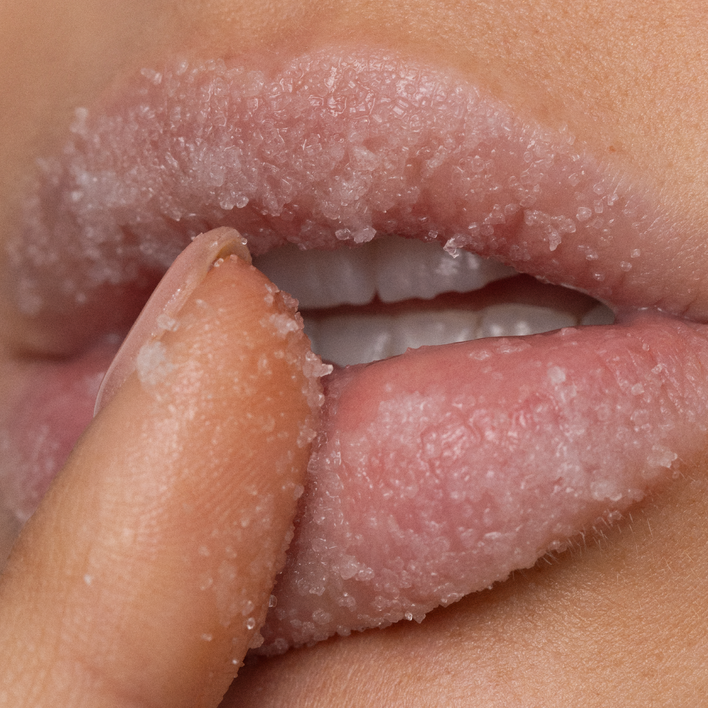 Pomegranate Peach Lip Scrub – Natural Exfoliating Sugar Scrub by Poppy & Pout