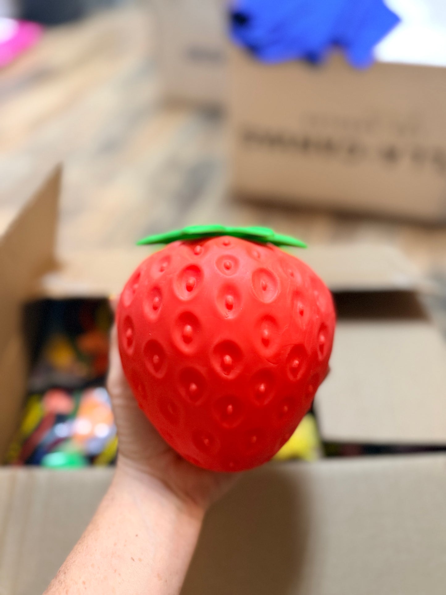 Jumbo Strawberry Squishy