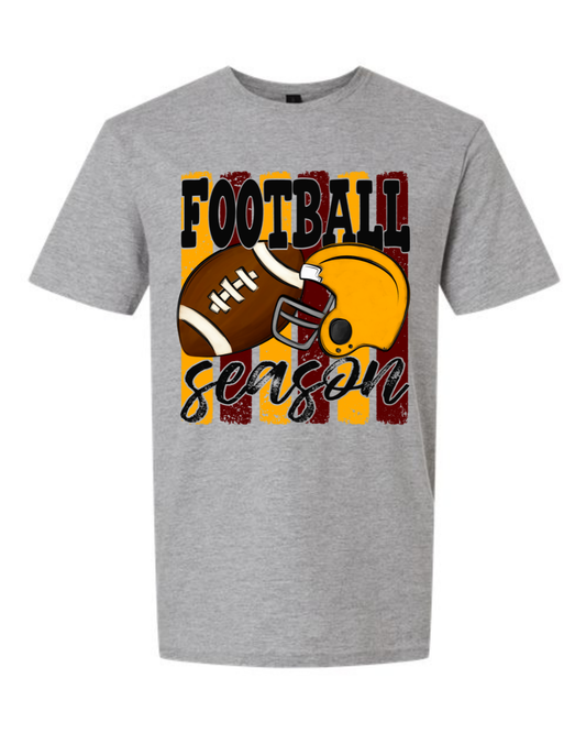 Football Season Chargers Graphic T-Shirt / Crewneck