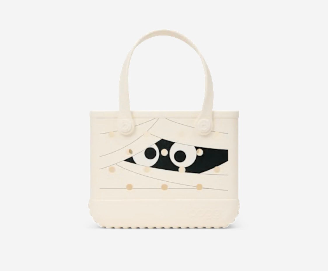 Bitty Mummy Dearest Bogg Bag - Coconut/Black