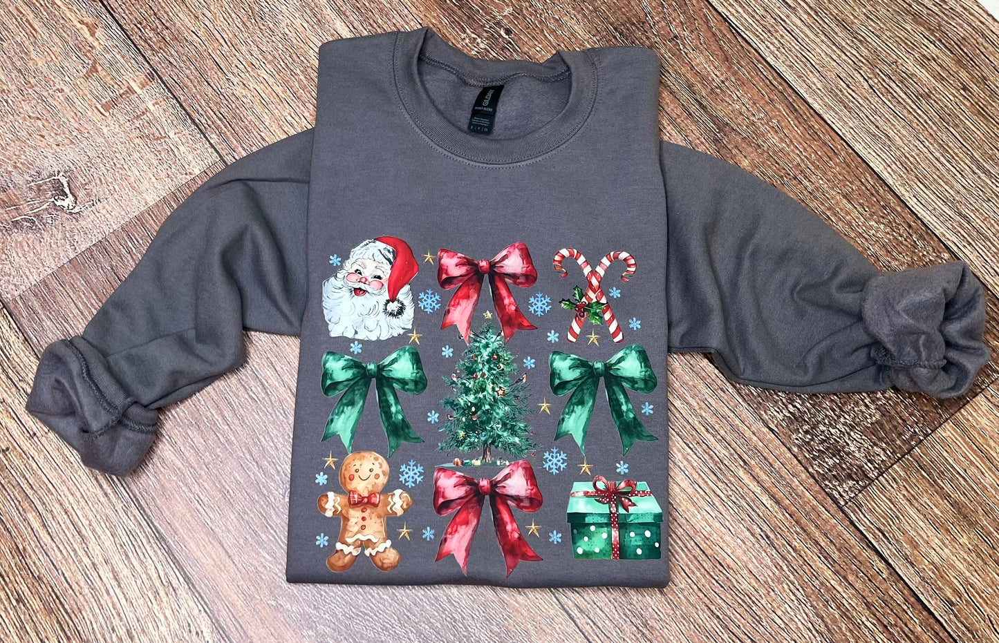 Coquette Christmas Crewneck