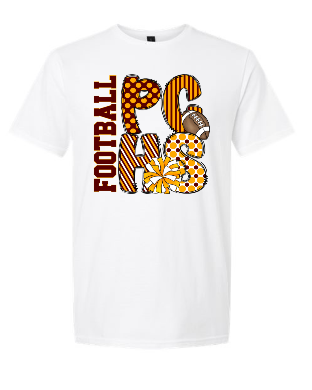 PCHS Football Spirit Graphic T-Shirt / Crewneck
