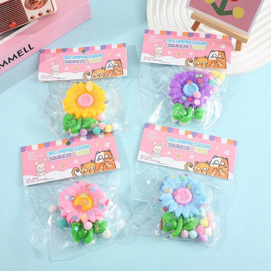 Sunflower Squishy Stress Toy | Super Soft & Satisfying Fidget Fun