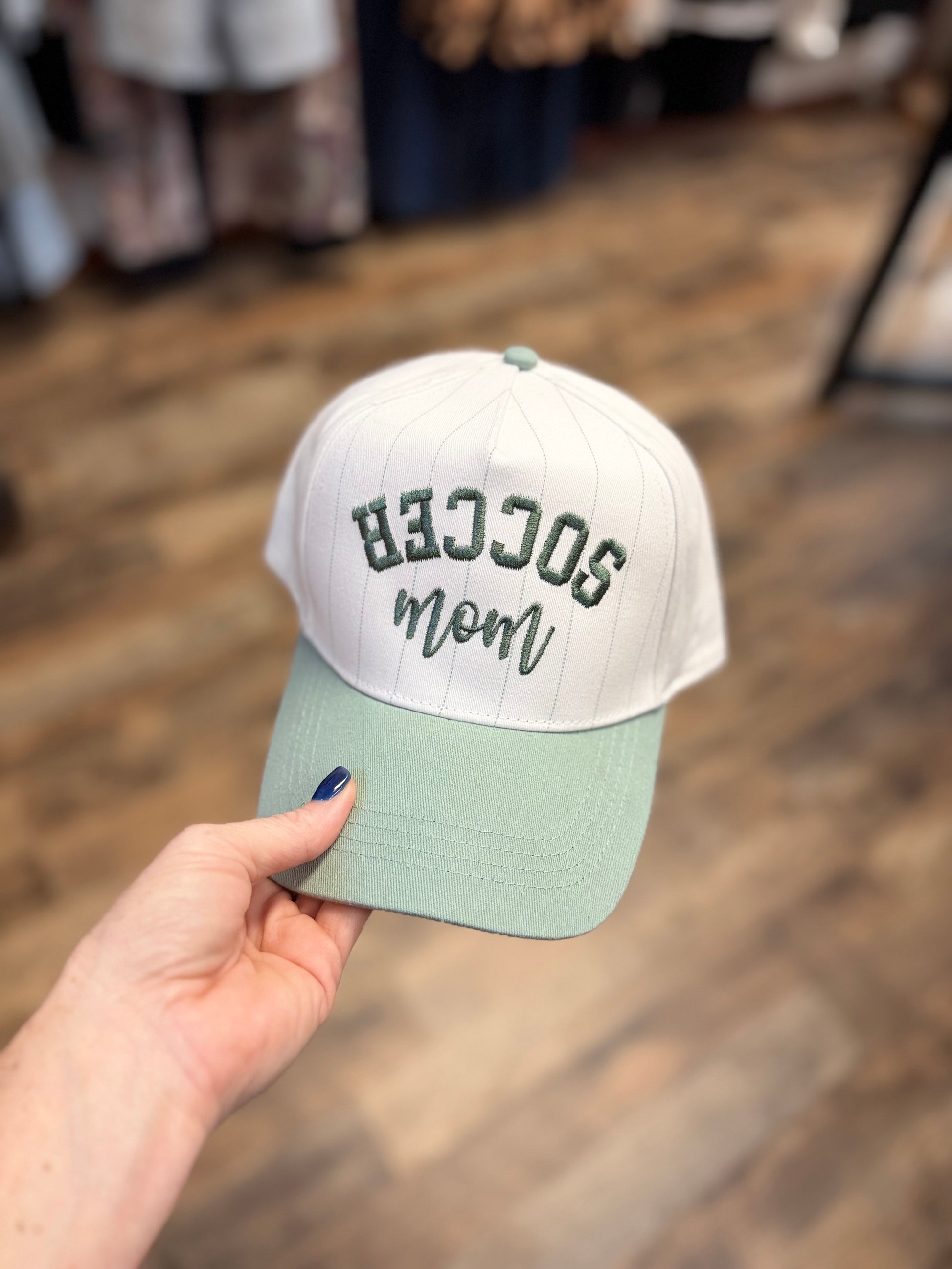 Soccer Mom Embroidered Cap
