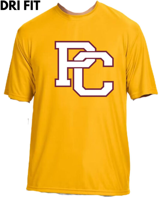 PC Dri Fit Tshirt - Yellow Gold